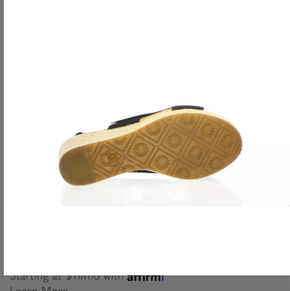 Ugg Wedge Espadrille Sandals - Picture 8 of 8
